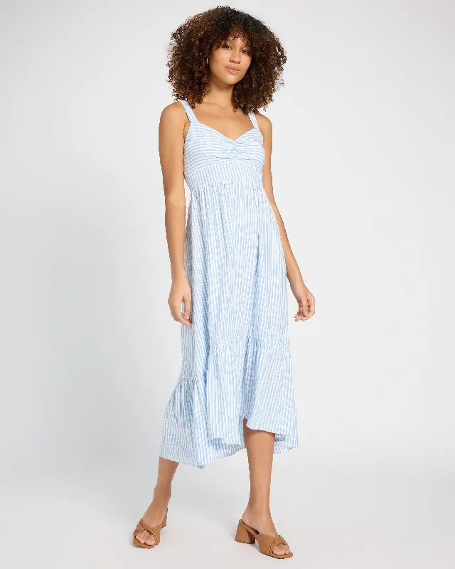 Animal print mini dresses for a bold statement Striped Sweetheart Maxi Dress