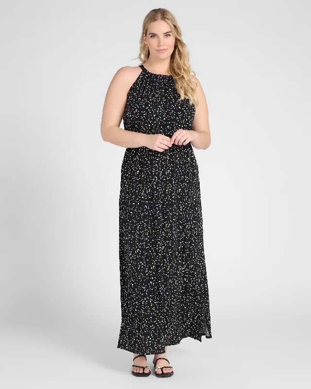 Black Taupe Print