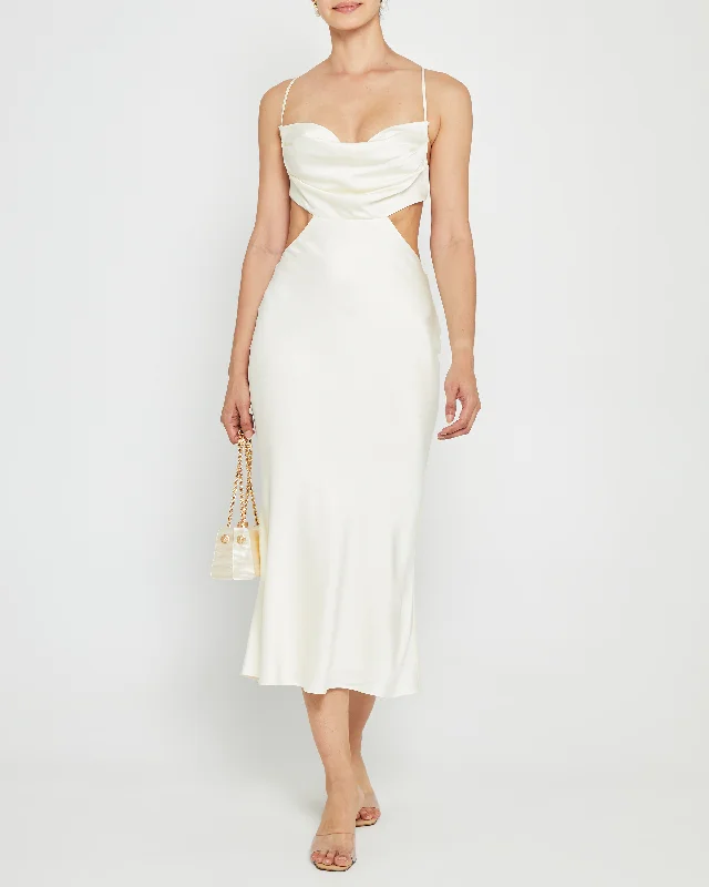 Midi dresses with cotton - blend materials for everyday comfort Gilda Dress