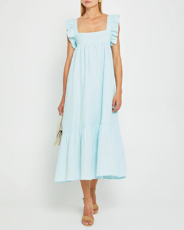Midi dresses with ribbed textures for a unique and tactile appearance Solstice Dress Midi dresses with ribbed textures for a unique and tactile appearance Solstice Dress