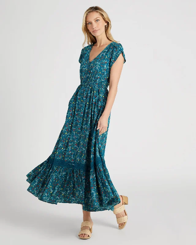 Mini dresses with pocket details for added functionality Dianthus Lace Insert Maxi Dress Mini dresses with pocket details for added functionality Dianthus Lace Insert Maxi Dress