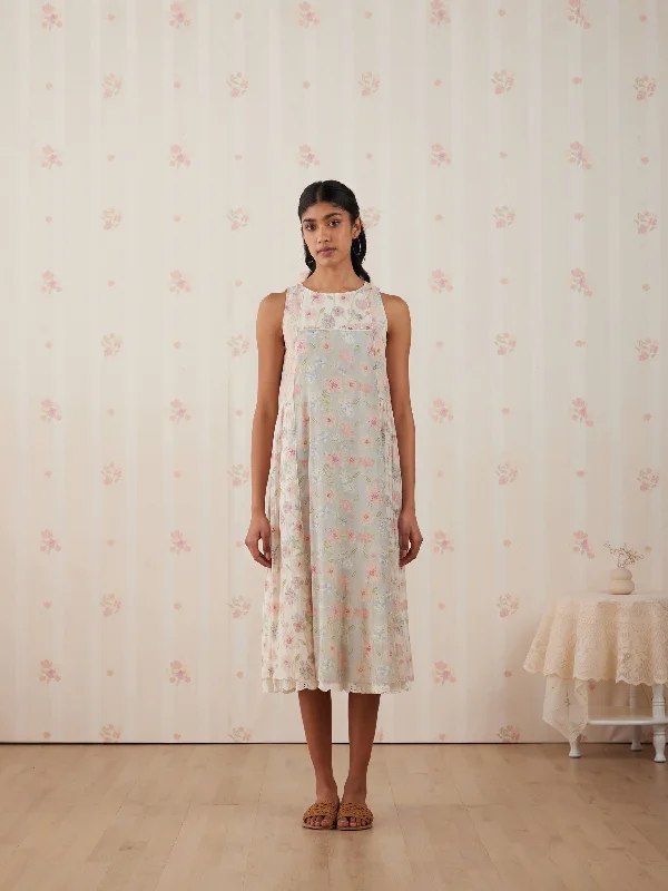 Midi dresses with tiered skirts for a bohemian festival look Sakura Midi Dress