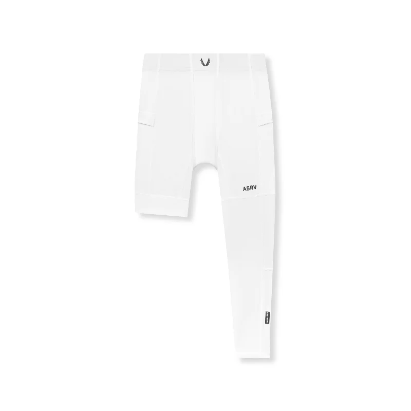 Women's Tight Trousers with Rhinestone Embellishments in Silver for a Sparkly Look0995. WarpFlexx-Lite™ Single Legging - White Women's Tight Trousers with Rhinestone Embellishments in Silver for a Sparkly Look0995. WarpFlexx-Lite™ Single Legging - White
