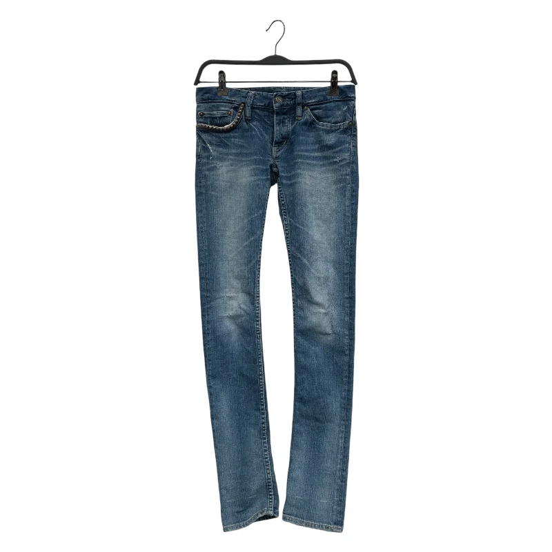 Wide - Leg Women's Chiffon Palazzo Pants for a Flowy AppealHYSTERIC GLAMOUR/Selvedge Studded Button Fly Skinny Jeans/XXS Wide - Leg Women's Chiffon Palazzo Pants for a Flowy AppealHYSTERIC GLAMOUR/Selvedge Studded Button Fly Skinny Jeans/XXS