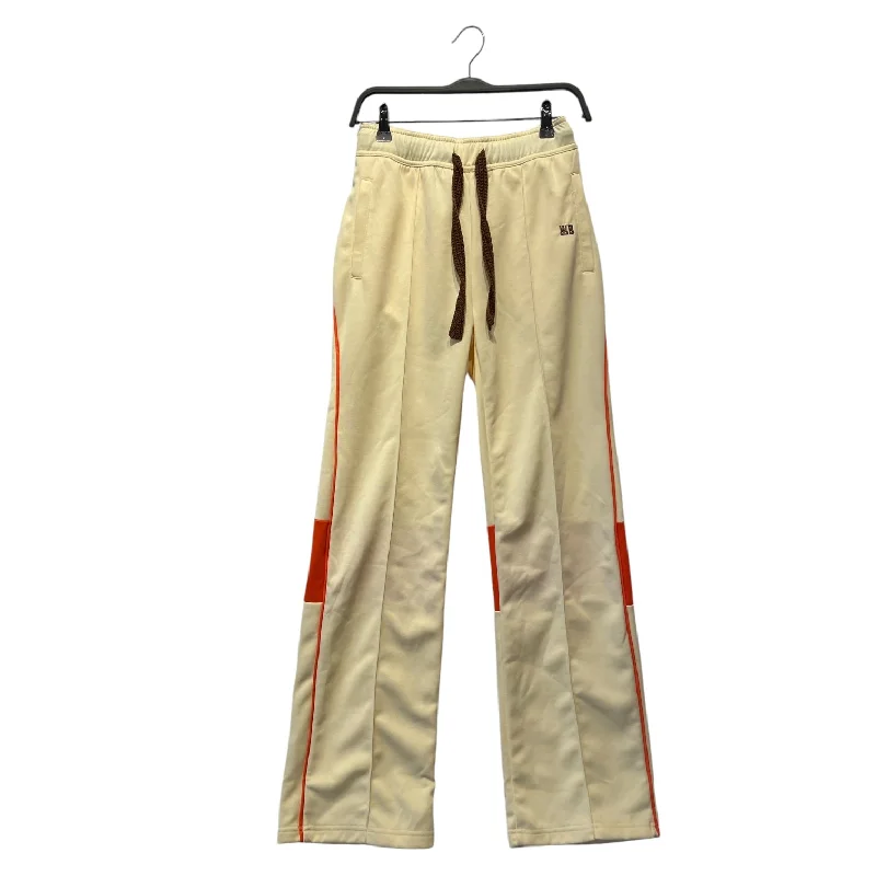 Bell - Bottom Style Women's Denim Pants with Embroidered DetailsWALES BONNER/Bottoms/2/Polyester/IVR/ Bell - Bottom Style Women's Denim Pants with Embroidered DetailsWALES BONNER/Bottoms/2/Polyester/IVR/