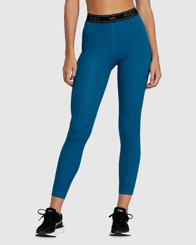 Plus Size Women's High - Waisted Bootcut Jeans in Distressed StyleBASE LEGGING