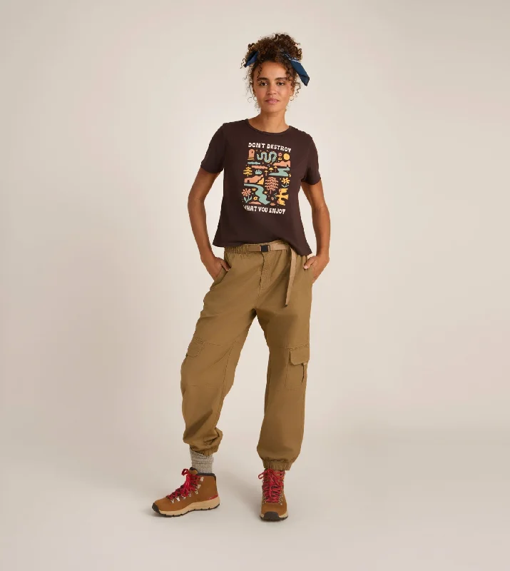 Plus Size Women's Cargo Pants with Multiple Pockets for HikingCampfire Pants