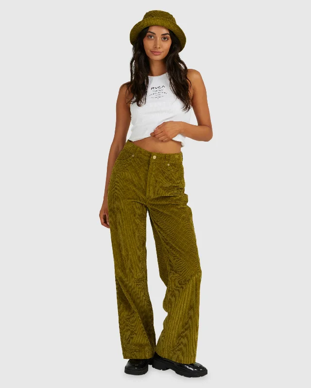 Women's Straight - Leg Linen Pants for a Breezy Summer LookELSA CORD PANT