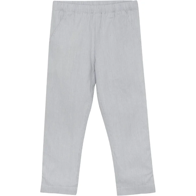 Bell - Bottom Style Women's Denim Pants with Embroidered DetailsHuttelihut Woven Stripe Citadel Pants w. Lining Bell - Bottom Style Women's Denim Pants with Embroidered DetailsHuttelihut Woven Stripe Citadel Pants w. Lining
