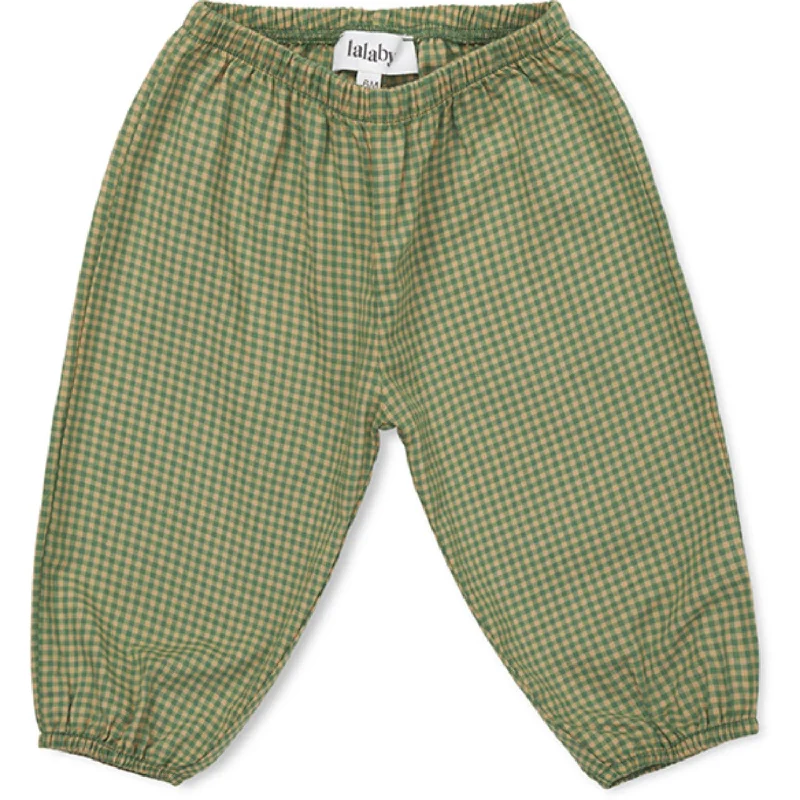 Plus Size Women's High - Waisted Bootcut Jeans in Distressed StyleLalaby Green Check Pixi Pants Plus Size Women's High - Waisted Bootcut Jeans in Distressed StyleLalaby Green Check Pixi Pants