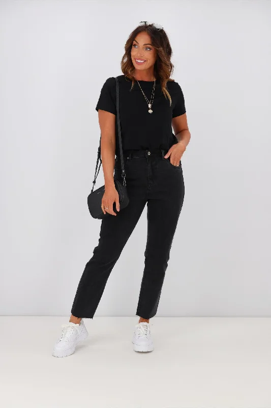 Plus Size Women's Snake - Print Tight Trousers in Brown and Black for a Bold Fashion StatementLittle White Lie Billy Boyfriend Jean Washed Black Plus Size Women's Snake - Print Tight Trousers in Brown and Black for a Bold Fashion StatementLittle White Lie Billy Boyfriend Jean Washed Black