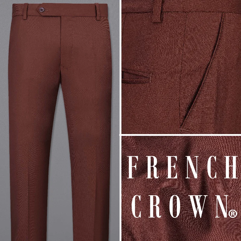 Wide - Leg Women's Chiffon Palazzo Pants for a Flowy AppealLonestar Brown Pant