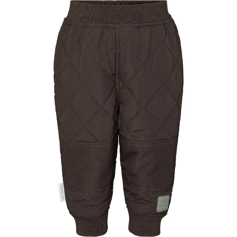 Plus Size Women's Drawstring - Waist Loungewear Pants in Soft FabricsMarMar Thermo Quilt Bitter Chocolate Odin Pants Plus Size Women's Drawstring - Waist Loungewear Pants in Soft FabricsMarMar Thermo Quilt Bitter Chocolate Odin Pants