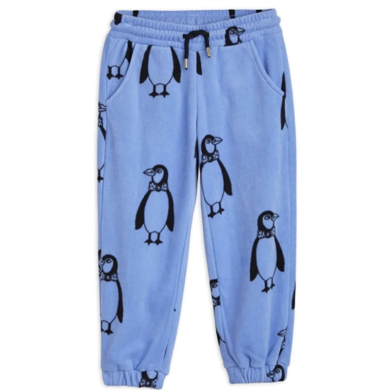 Palazzo Style Women's Printed Trousers in Bohemian PatternsMini Rodini Penguin Fleece Sweatpants Blue Palazzo Style Women's Printed Trousers in Bohemian PatternsMini Rodini Penguin Fleece Sweatpants Blue