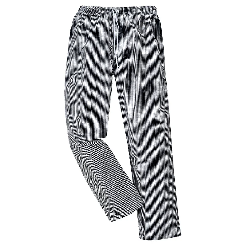 Portwest Bromley Checkered Chefs Pants C079