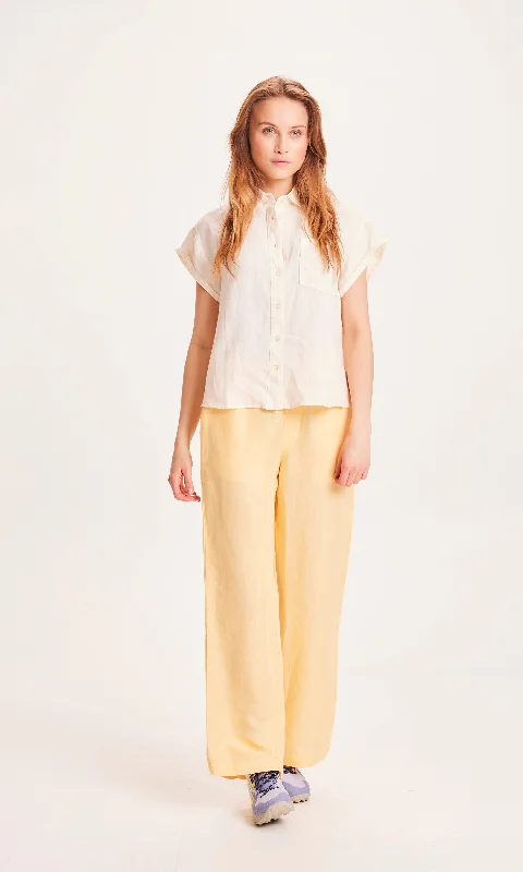 Palazzo Style Women's Printed Trousers in Bohemian PatternsPOSEY Linen Mix Elastic Waist Pants - Impala Palazzo Style Women's Printed Trousers in Bohemian PatternsPOSEY Linen Mix Elastic Waist Pants - Impala