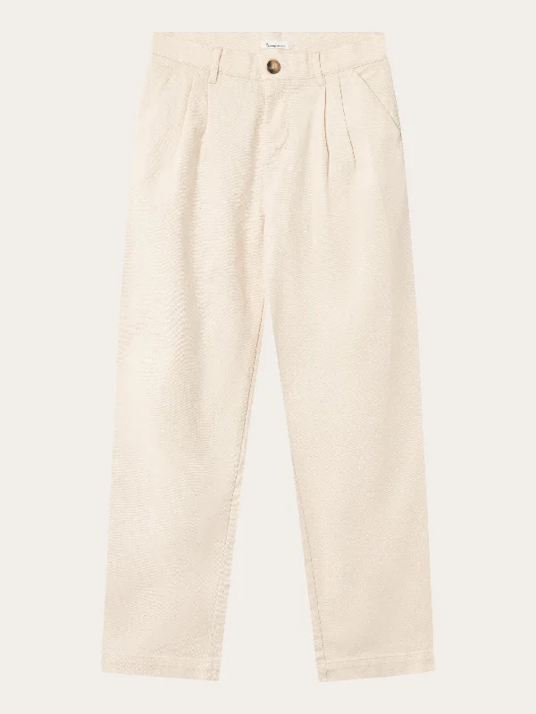 Plus Size Women's Cargo Pants with Multiple Pockets for HikingPOSEY wide high-rise twill pants - Buttercream Plus Size Women's Cargo Pants with Multiple Pockets for HikingPOSEY wide high-rise twill pants - Buttercream