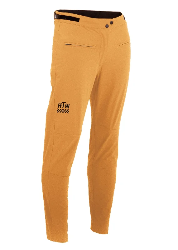 Bell - Bottom Style Women's Denim Pants with Embroidered Details"Shred" MTB Pant Old Gold Bell - Bottom Style Women's Denim Pants with Embroidered Details"Shred" MTB Pant Old Gold