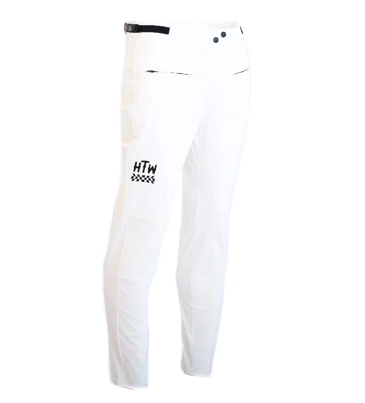 Women's Straight - Leg Linen Pants for a Breezy Summer Look"Shred" MTB Pant Speedy White Women's Straight - Leg Linen Pants for a Breezy Summer Look"Shred" MTB Pant Speedy White