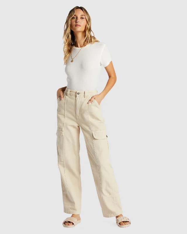 Palazzo Style Women's Printed Trousers in Bohemian PatternsWALL TO WALL
