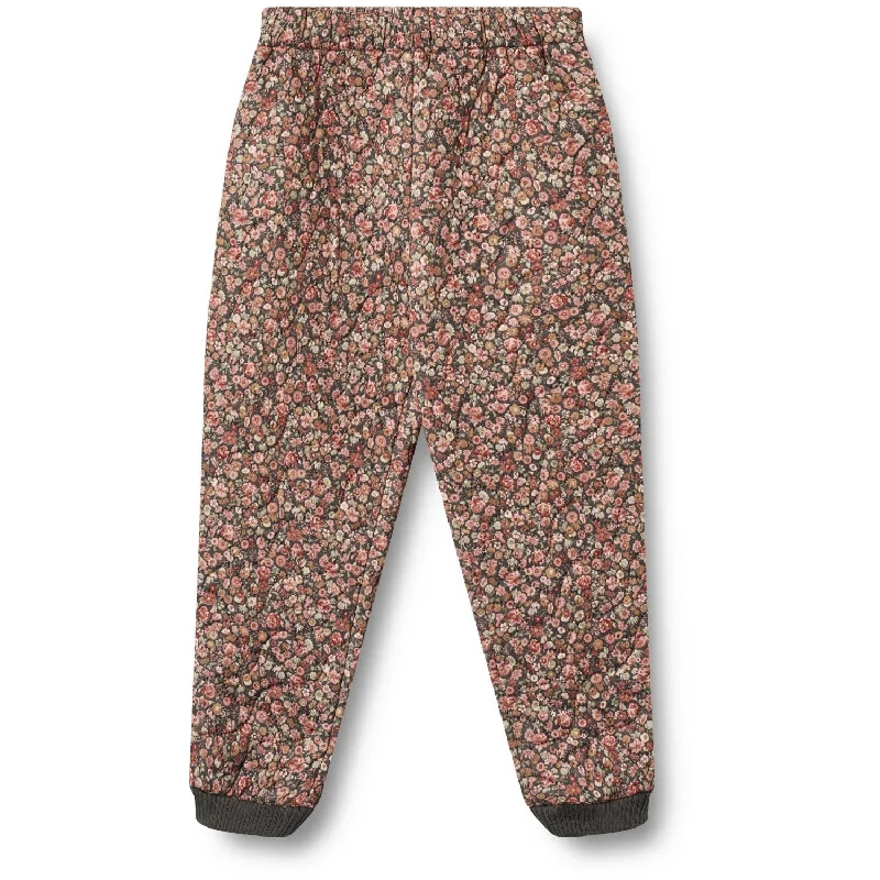 Plus Size Women's Metallic - Finish Joggers for a Stylish LoungeWheat Raven Wild Flowers Thermo Pants Alex Plus Size Women's Metallic - Finish Joggers for a Stylish LoungeWheat Raven Wild Flowers Thermo Pants Alex
