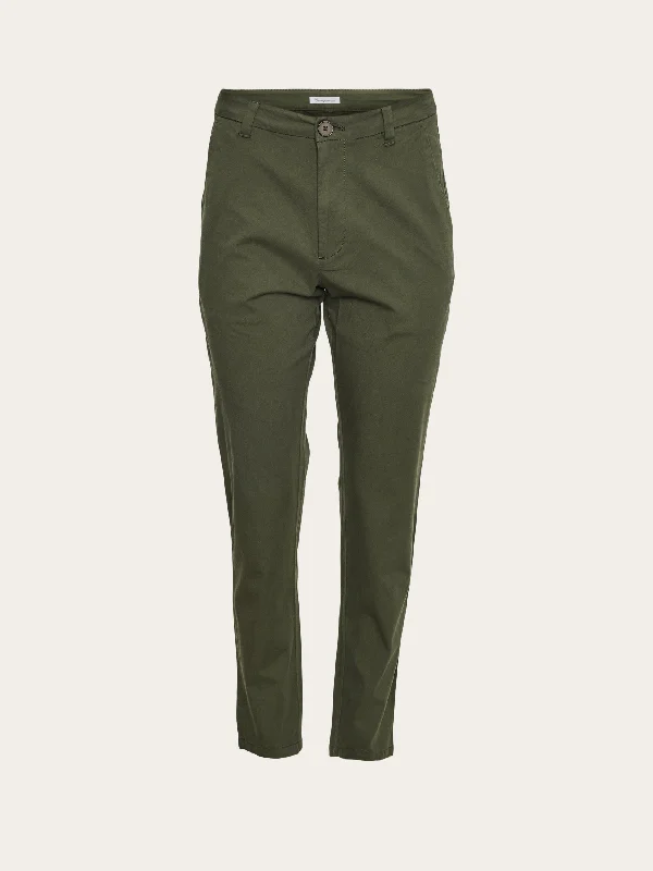 Plus Size Women's Metallic - Finish Joggers for a Stylish LoungeWILLOW regular cropped poplin chino - Forrest Night Plus Size Women's Metallic - Finish Joggers for a Stylish LoungeWILLOW regular cropped poplin chino - Forrest Night