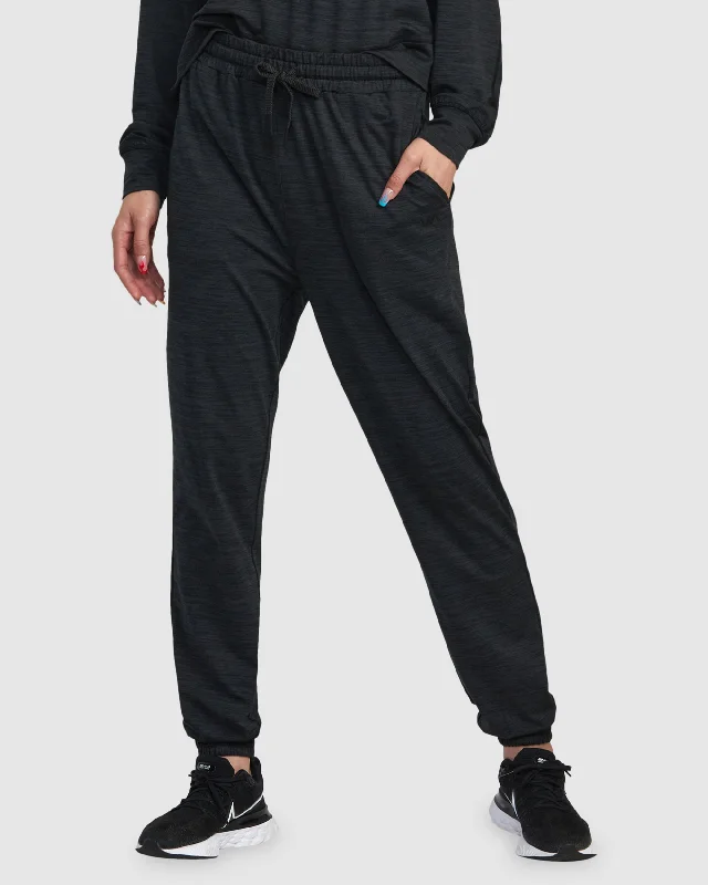 Plus Size Women's Pleated Front Dress Pants for Office WearWOMENS C-ABLE JOGGER