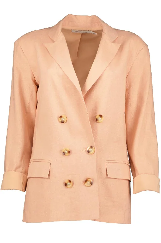 Plus Size Women's Embroidered Blazers in Floral Patterns for a Feminine TouchGood Vibrations Summer Blazer In Lotus Plus Size Women's Embroidered Blazers in Floral Patterns for a Feminine TouchGood Vibrations Summer Blazer In Lotus
