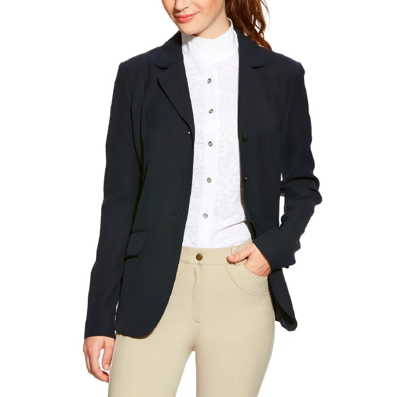 Oversized Women's Checkered Blazers in Black and White for a Trendy StyleHeritage Show Coat Long In Navy Oversized Women's Checkered Blazers in Black and White for a Trendy StyleHeritage Show Coat Long In Navy
