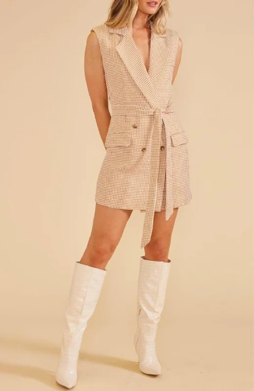 Oversized Women's Printed Blazers in Animal Patterns for a Statement PieceKennedy Longline Blazer In Tan/white Oversized Women's Printed Blazers in Animal Patterns for a Statement PieceKennedy Longline Blazer In Tan/white