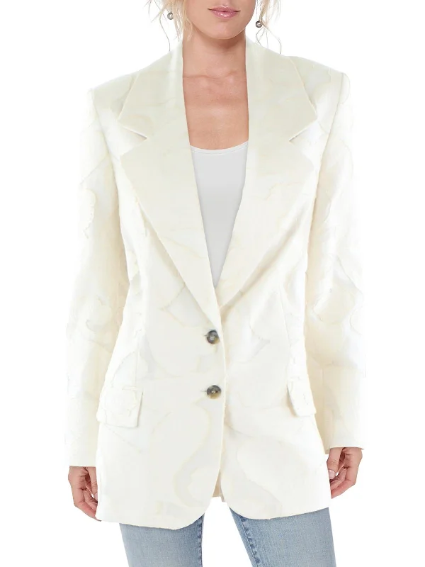Double - Breasted Women's Polyester Blazers in Bright Colors for a Fun StyleWomens Office Career Two-Button Blazer Double - Breasted Women's Polyester Blazers in Bright Colors for a Fun StyleWomens Office Career Two-Button Blazer