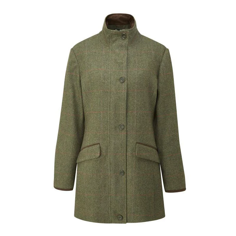 Women's faux fur coats in bright colors for a bold fashion statementAlan Paine Combrook Ladies Waterproof Tweed Field Coat - Heath Women's faux fur coats in bright colors for a bold fashion statementAlan Paine Combrook Ladies Waterproof Tweed Field Coat - Heath