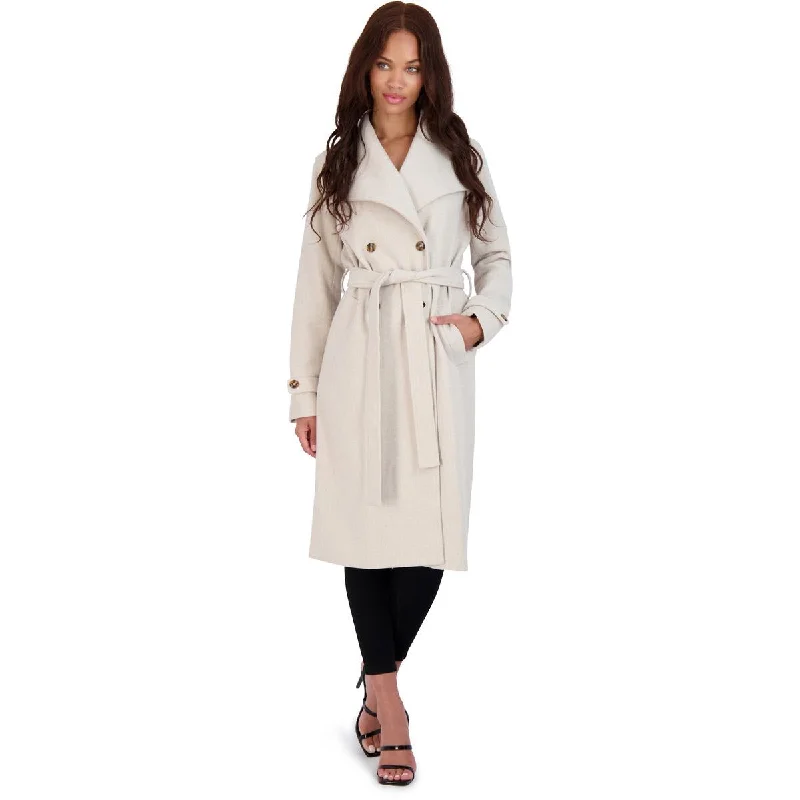 Women's reversible down coats with two - tone designs for versatile stylingAvec Les Filles Women’s Double-Breasted Faux Wool Wrap Coat Women's reversible down coats with two - tone designs for versatile stylingAvec Les Filles Women’s Double-Breasted Faux Wool Wrap Coat