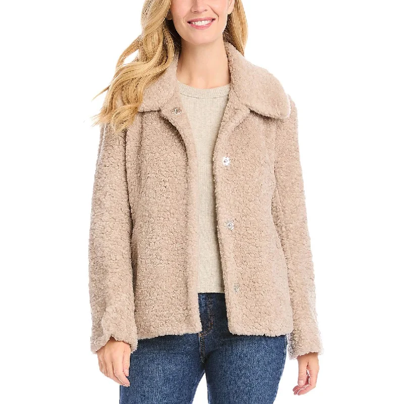 Womens Sherpa Warm Teddy Coat