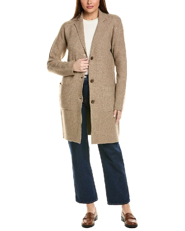 Women's faux fur coats in bright colors for a bold fashion statementMichael Stars Sumi Coatigan Women's faux fur coats in bright colors for a bold fashion statementMichael Stars Sumi Coatigan