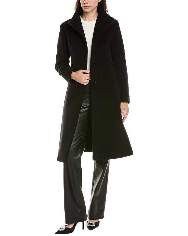 Women's faux fur coats in bright colors for a bold fashion statementCinzia Rocca Long Wool & Cashmere-Blend Coat Women's faux fur coats in bright colors for a bold fashion statementCinzia Rocca Long Wool & Cashmere-Blend Coat