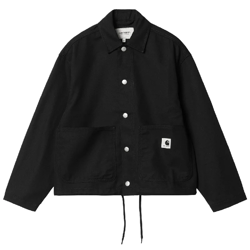 Carhartt WIP Womens Simple Shirt Jac Black Rigid