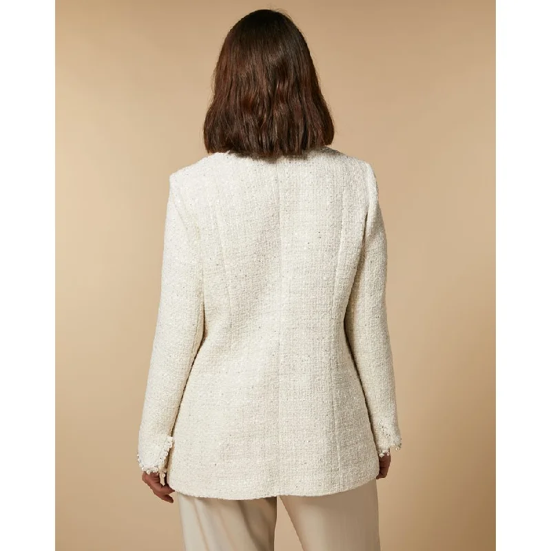 Embroidered women's cotton coats in a bohemian pattern for a unique designCILIEGIA