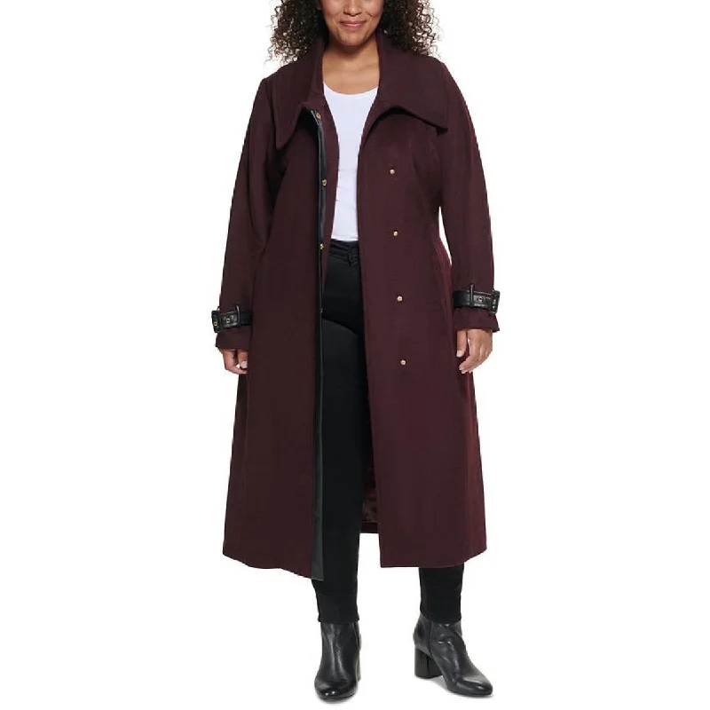 Petite women's wool blend coats with a tailored fit for a flattering silhouetteCole Haan Womens Plus Wool Blend Belted Wrap Coat Petite women's wool blend coats with a tailored fit for a flattering silhouetteCole Haan Womens Plus Wool Blend Belted Wrap Coat