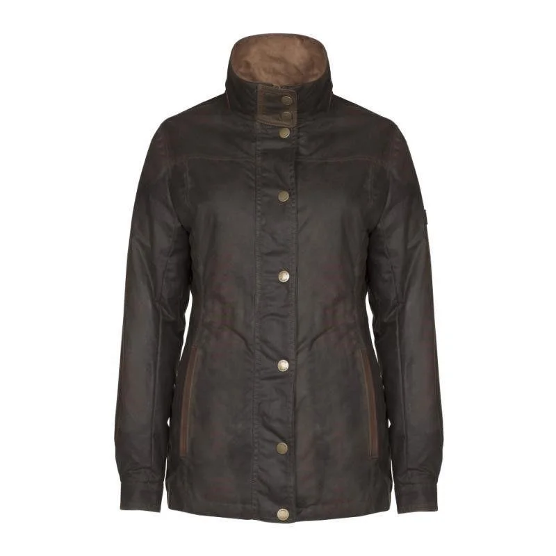 Dubarry Mountrath Ladies Waxed Jacket - Olive