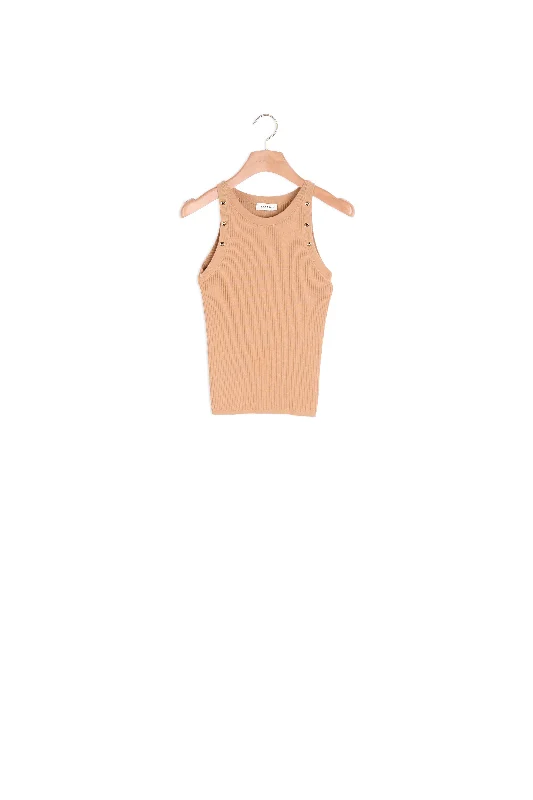 open front women cardigan for easy stylingDébardeur côtelé