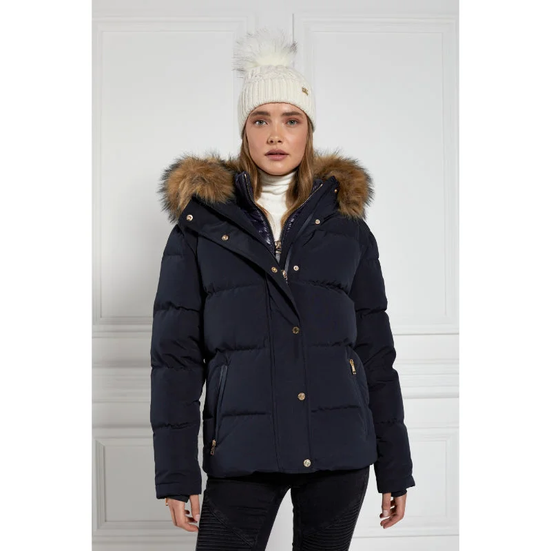 Belted women's cashmere coats in soft pastels for a luxurious feelHolland Cooper Colorado Ladies Down Padded Jacket - Ink Navy Belted women's cashmere coats in soft pastels for a luxurious feelHolland Cooper Colorado Ladies Down Padded Jacket - Ink Navy