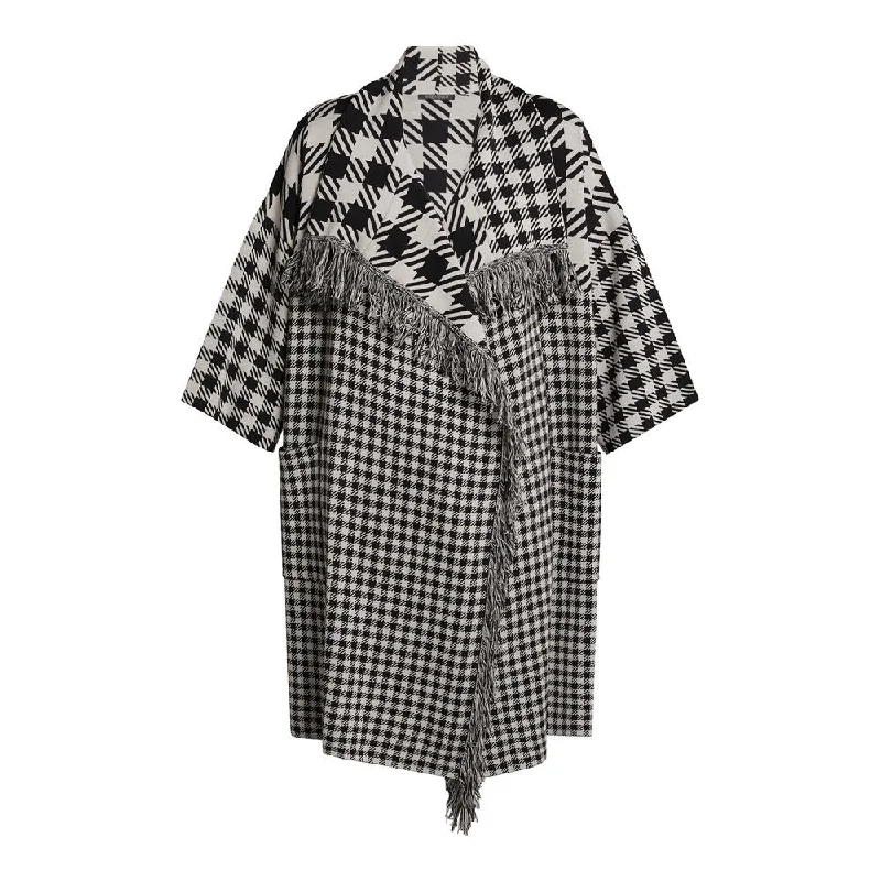 Women's reversible down coats with two - tone designs for versatile stylingMACRO