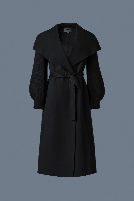 Belted women's cashmere coats in soft pastels for a luxurious feelMAI-NV