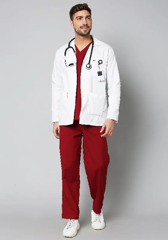 Embroidered women's cotton coats in a bohemian pattern for a unique designMen’s Focus Lab coat Apron Embroidered women's cotton coats in a bohemian pattern for a unique designMen’s Focus Lab coat Apron