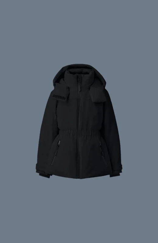 Women's pea coats with brass buttons for a nautical - inspired styleMOON
