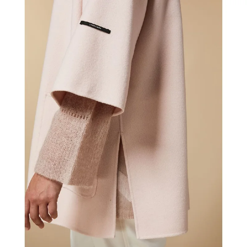 Quilted down women's coats with removable hoods for outdoor activitiesNEROLI