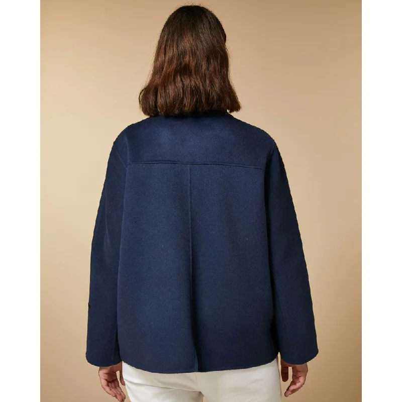 Shearling - lined women's leather coats for ultimate warmth and luxuryNINFEA