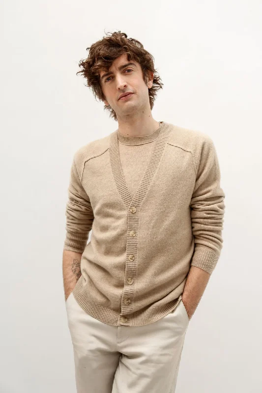ribbed women cardigan with a classic textureSAM Cardigan