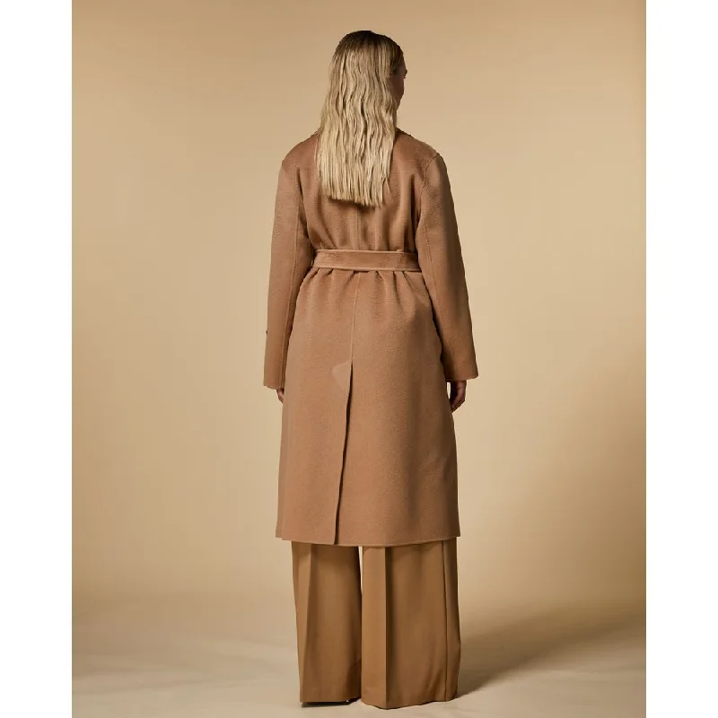 Quilted down women's coats with removable hoods for outdoor activitiesTERRA